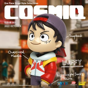 フィギュア Mighty Jaxx CosmiQ x One Piece Luffy 8” Vinyl Art Collectible ワンピース 輸入品