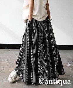 新作！[アンティカ]インド綿 刺繍スカート スカート レディース ボトムス  IYA-00004【SS】