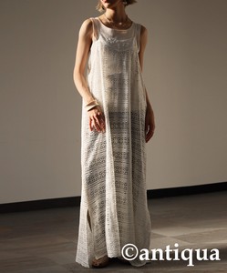 Antiqua Casual Dress One-piece Dress Ladies' NEW