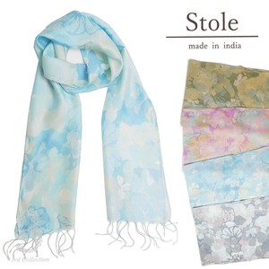 Stole Flower Made in India Stole 2024 Spring/Summer