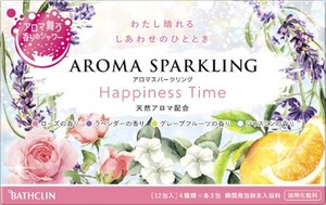 アロマスパークリング　Happiness　Time　30g×12包 【 入浴剤 】