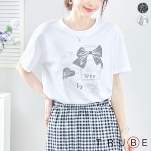 【2024新作】【M〜L】パルファムハートデザインTシャツ(C31-1344) (1号店) FM1