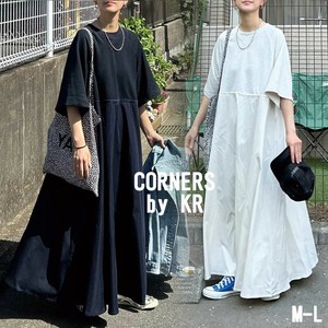 CORNERS by KR Pre-order Casual Dress Docking Summer Spring One-piece Dress Colaboration