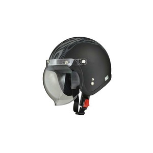 リード工業 LEAD MOUSSE ジェットヘルメット マットトライバル フリーサイズ
