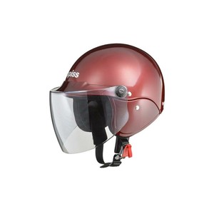 リード工業 apiss セミジェットヘルメット キャンディーレッド フリーサイズ AP-603