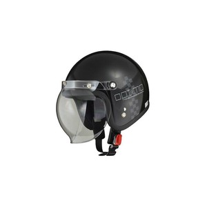 リード工業 LEAD MOUSSE ジェットヘルメット チェックブラック フリーサイズ
