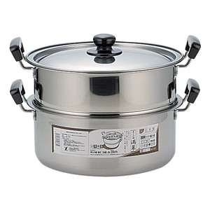 蒸しもの鍋 満菜 二段蒸し器 28cm SH9867