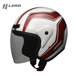 リード工業 APRET ジェットヘルメット フリーサイズ ホワイト