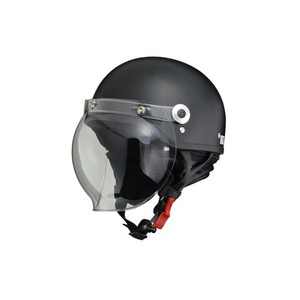 リード工業  CROSS ハーフヘルメット ハーフマットブラック フリーサイズ CR-760