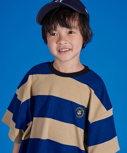 Kids' Short Sleeve T-shirt Plainstitch T-Shirt Wide Embroidered Border