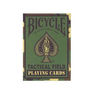 プレイングカード バイスクル タクティカルフィールド2グリーン PC808TF2G