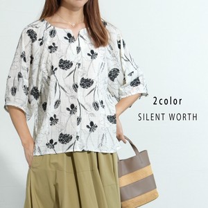Button Shirt/Blouse Floral Pattern 【2024NEW】