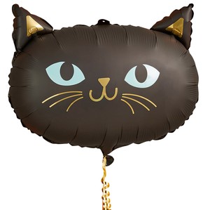 「ハロウィン」フーティーバロー 黒猫のバルーン【パーティー/中国製】