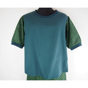 T-shirt Pullover Slit Back 2024 Spring/Summer