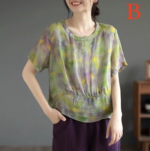 シャツ  半袖  花柄  レディースファッション       GK29.16.53#ZCHA3226