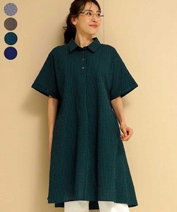 Casual Dress One-piece Dress Checkered 【2024NEW】