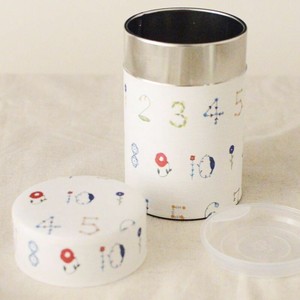 《日本製/Made in Japan》[定番アイテム]茶筒（小）-花数字