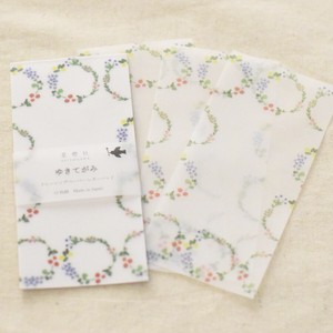 Memo Pad Spring/Summer Bouquet Of Flowers M Made in Japan