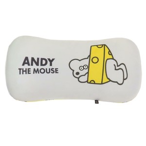 【枕】ネズミのANDY 腰当てクッション アンディと一緒