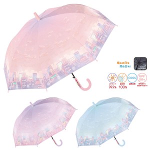 【中谷】ノスタルジックシティ UV 子ども用傘 ジャンプ傘