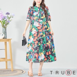 Casual Dress L One-piece Dress M Tiered 【2024NEW】