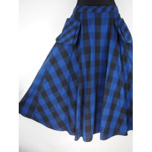Skirt Pocket Cotton Flare Skirt 2024 Spring/Summer