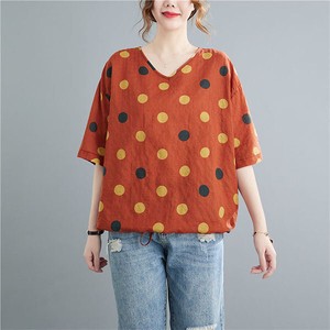 T-shirt T-Shirt Tops Polka Dot NEW