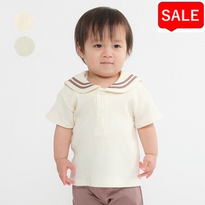 Babies Top Plain Color T-Shirt Stretch Unisex
