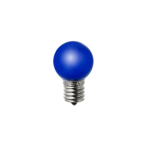 ELPA LED装飾電球 ミニボール球形 口金直径17mm G30 ブルー LDG1B-G-E17-G242