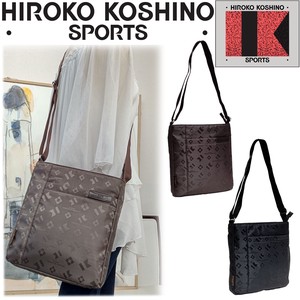 HIROKO KOSHINO SPORTS(ヒロコ コシノ スポーツ) 僅か200gの超軽量スクエア—型バッグ バック　レディース