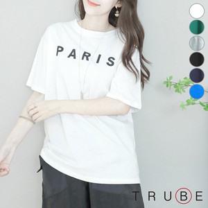 【2024新作】【M〜L】PARISプリントTシャツ(C31-382A) (5号店) FM5