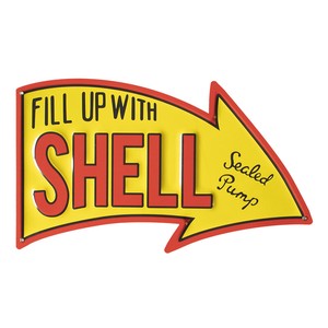 EMBOSS METAL SIGN SHELL