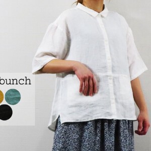 Pre-order Button Shirt/Blouse Switching 5/10 length 【2024NEW】