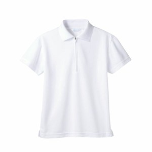 ポロシャツ 兼用 半袖ネット付 白 3L 住商モンブラン