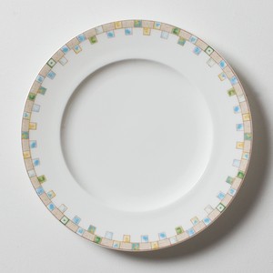Plate 21cm Salad Dessert Tile Colorful Dishwasher Safe Made in Japan