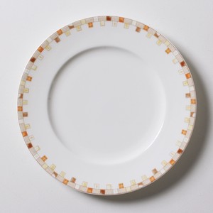 Plate 24cm Main Dish Tile Colorful Dishwasher Safe Made in Japan