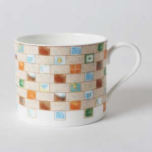 Mug Cup (Small) 250cc Tile Colorful  Dishwasher Safe Made in Japan