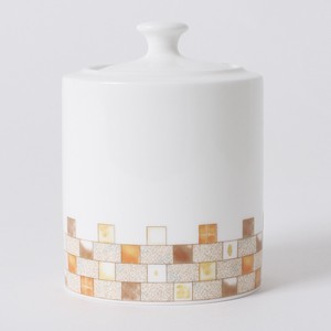 Sugar Pot (230cc) Tile Colorful Dishwasher Safe Made in Japan