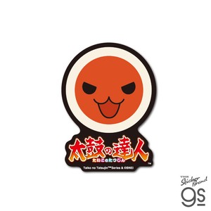太鼓の達人 ダイカットステッカー 和田どんフェイス リズムゲーム 音楽 キャラクター グッズ TIK011