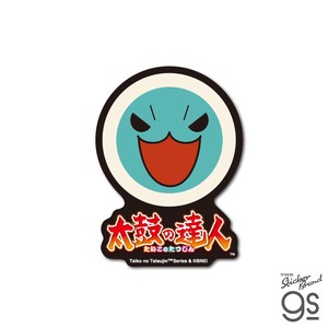 太鼓の達人 ダイカットステッカー 和田かつフェイス リズムゲーム 音楽 キャラクター グッズ TIK012