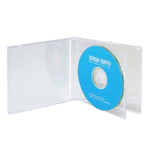 サンワサプライ Blu-ray・DVD・CDケース 2枚収納タイプ 5枚セット FCD-22CLN2