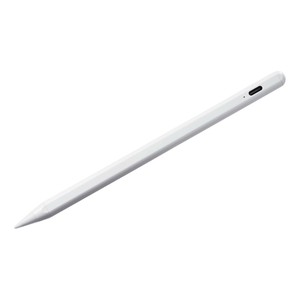 サンワサプライ Apple iPad専用 充電式極細タッチペン ホワイト PDA-PEN56W