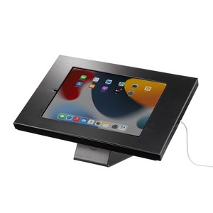 サンワサプライ iPad用スチール製スタンド付きケース(ブラック) CR-LASTIP34BK
