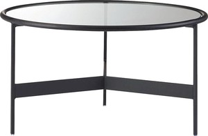 ラウンドガラステーブルL　/テーブル ガラステーブル ラウンドテーブル 丸 ガラス ローテーブル