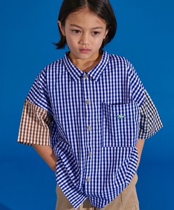 Kids' Short Sleeve Shirt/Blouse Embroidered