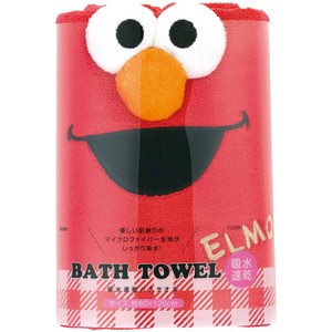 Towel Elmo Bath Towel Skater 60 x 120cm