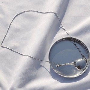 Silver Top Silver Chain Necklace sliver