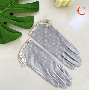 Gloves Plain Color Gloves A5 Ladies'