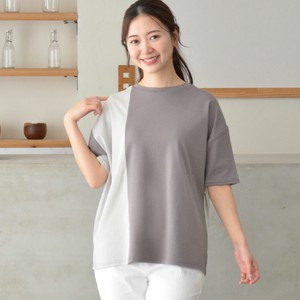 T-shirt Bicolor M Cut-and-sew