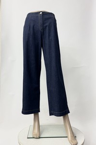 Denim Full-Length Pant Stretch L Wide Pants 2024 Spring/Summer